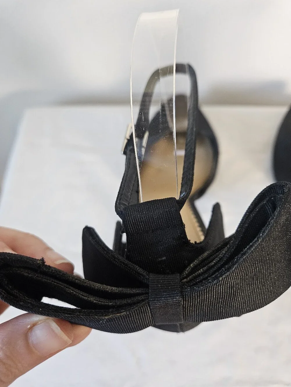 Lauren Conrad Elegant Bow Ankle-Strap Pumps - Black